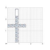 Подвеска из золота со Swarovski Zirconia