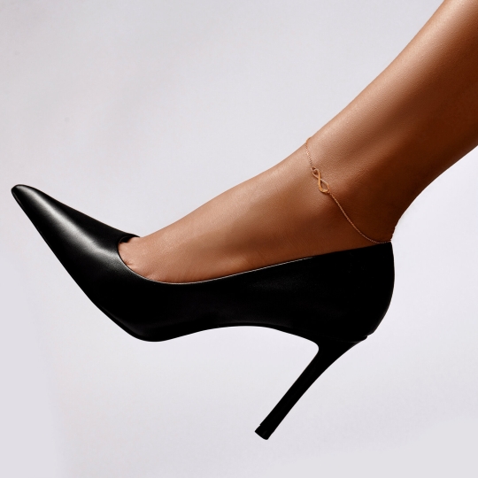 Браслет на ногу из золота