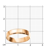 Обручальное кольцо из золота