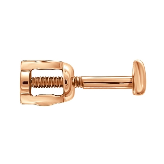 Серьги из золота с ониксами