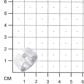 Кольцо из серебра с фианитом