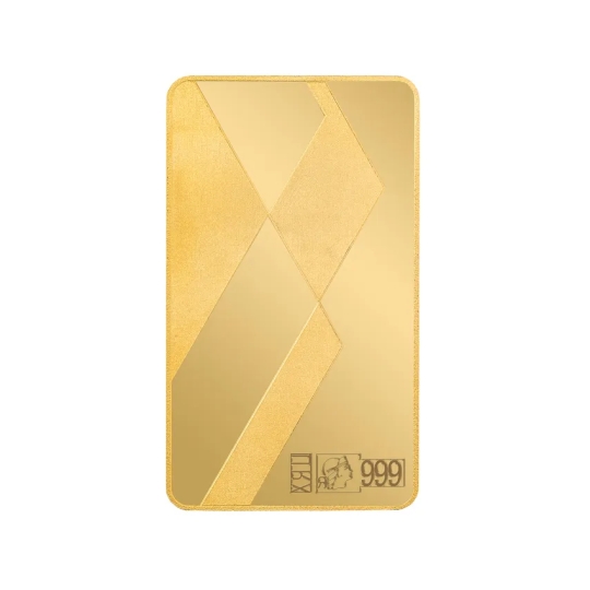 Сувенирный слиток из золота 999° 100 грамм