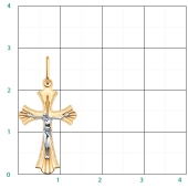 Крест из золота