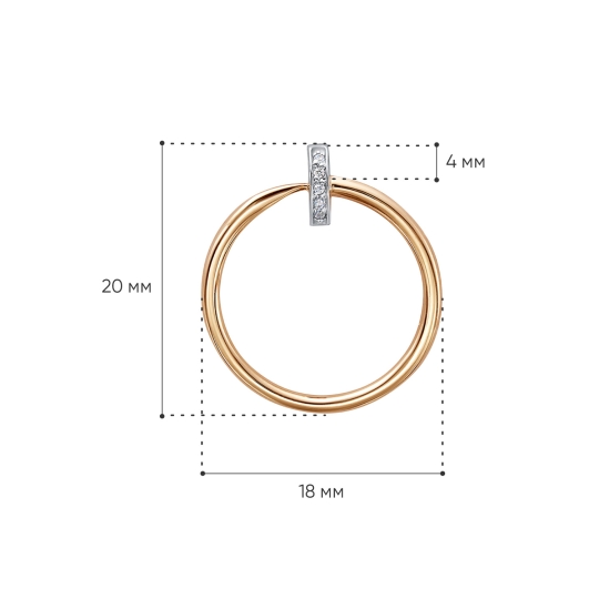 Подвеска из золота