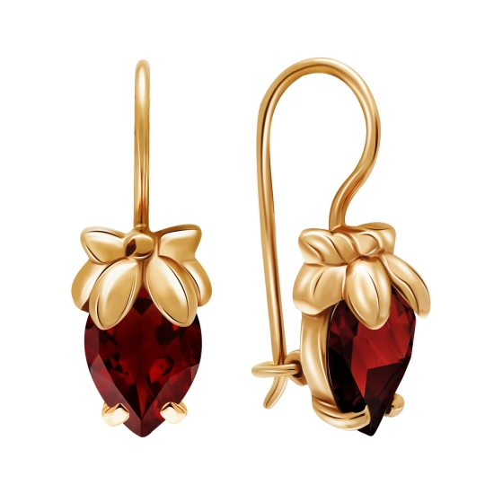 Серьги из золота с изумрудами Серьги из золота с изумрудами