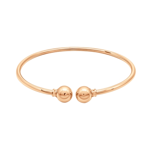 Браслет из белого золота с фианитами