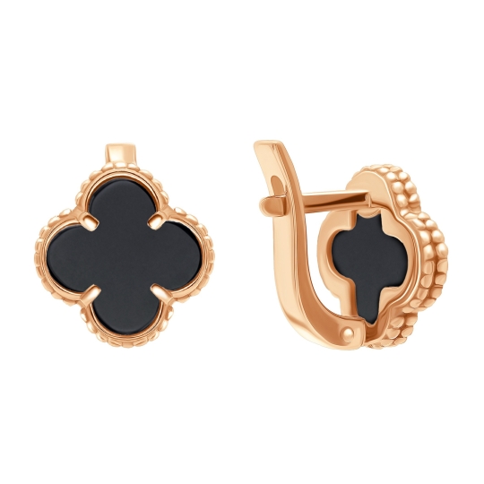 Серьги из золота с сапфирами