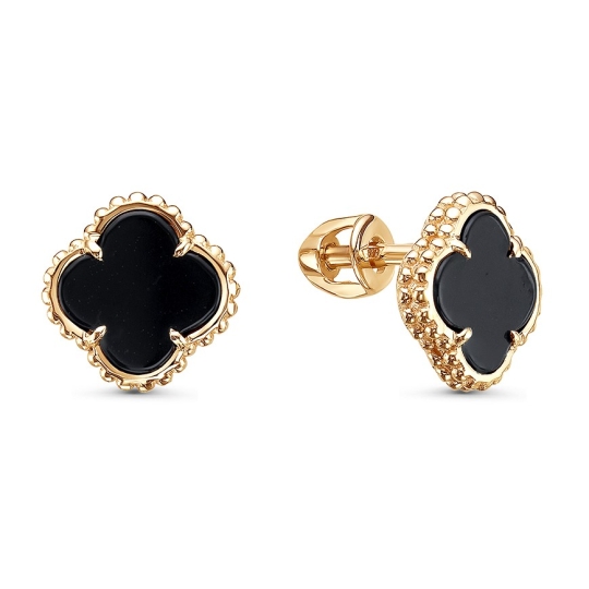 Серьги из золота с бриллиантами 0,6 ct