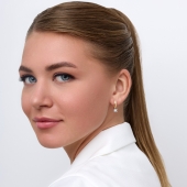 Серьги из золота с бриллиантами