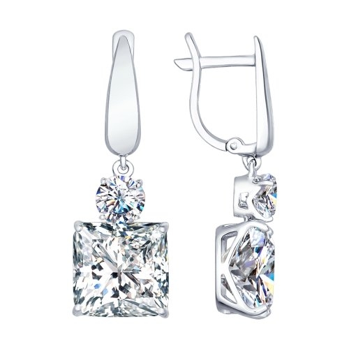 Серьги из серебра 