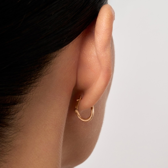 Серьги из белого золота