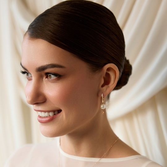 Серьги из золота 