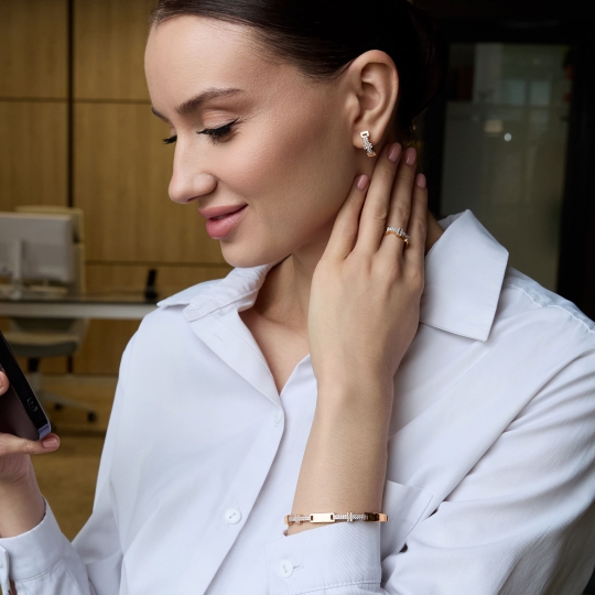 Браслет из лимонного золота