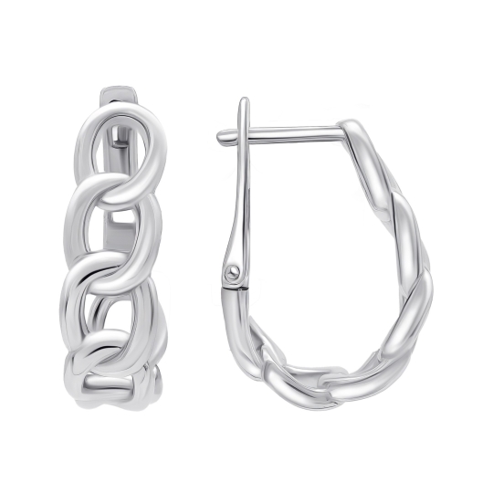 Серьги из серебра