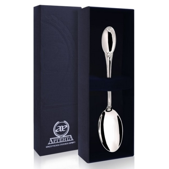 Ложка из серебра "Казанская Божья Матерь"