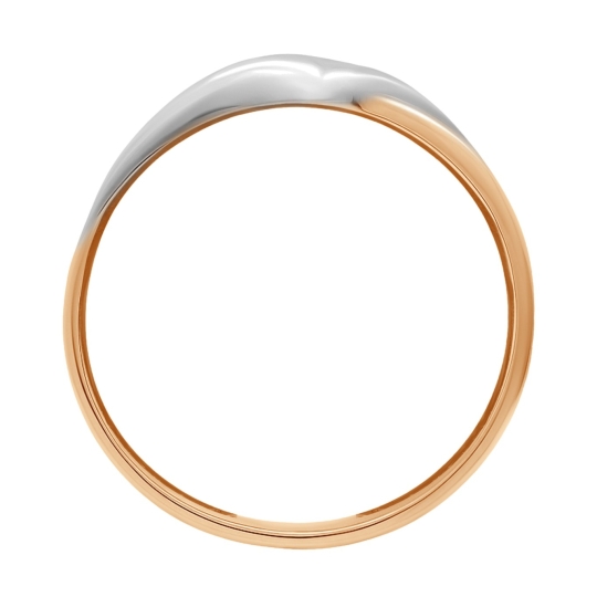 Кольцо из керамики со вставкой из золота и бриллиантом Кольцо из керамики со вставкой из золота и бриллиантом