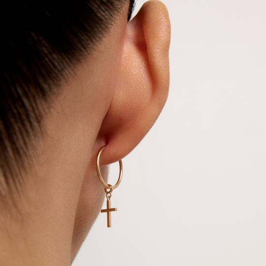 Серьги-трансформеры из золота