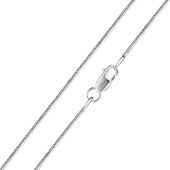 Цепь из белого золота плетения 