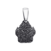 Подвеска из серебра с чернением