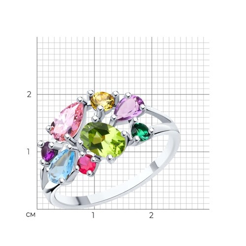 Кольцо-печатка из серебра