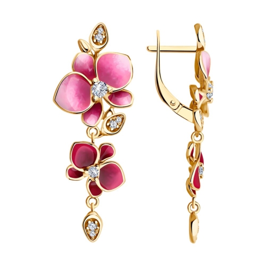 Серьги из серебра