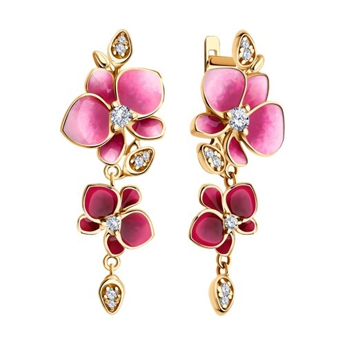 Серьги из серебра