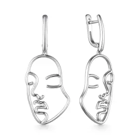Серьги из серебра