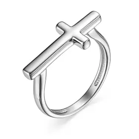 Кольцо-печатка из серебра