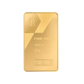 Сувенирный слиток из золота 999° 20 грамм