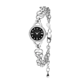 Серебряные женские часы с фианитами