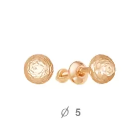 Серьги из золота