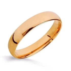 Обручальное кольцо из золота «comfort fit»