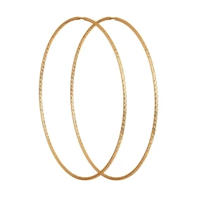 Серьги-кольца из золота 