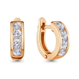 Серьги из золота с бриллиантами