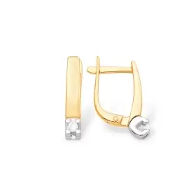Серьги из золота с бриллиантами