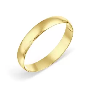 Обручальное кольцо из лимонного золота