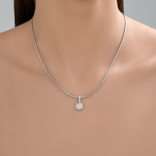 Подвеска из серебра "Балерина" Подвеска из серебра "Балерина"