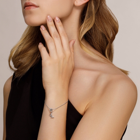 Подвеска из серебра "Балерина" Подвеска из серебра "Балерина"