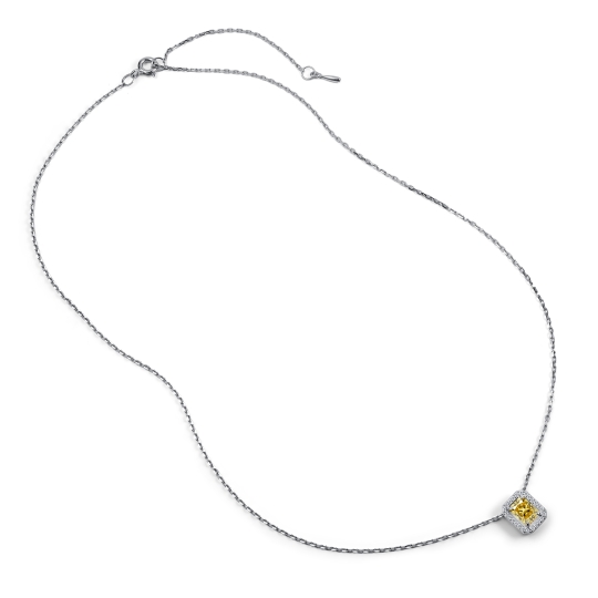 Колье из серебра «Влюбленные» с чёрной эмалью Колье из серебра «Влюбленные» с чёрной эмалью