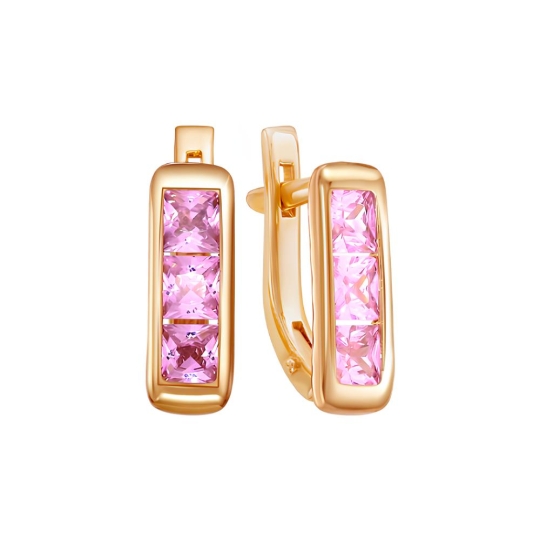 Серьги-трансформеры из золота с бриллиантами и сапфирами Серьги-трансформеры из золота с бриллиантами и сапфирами