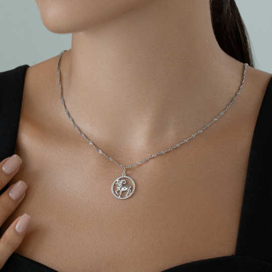 Подвеска из серебра "Балерина" Подвеска из серебра "Балерина"