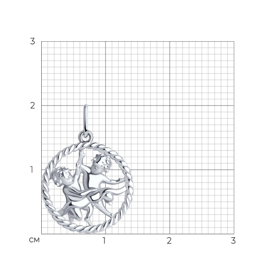Подвеска из серебра "Балерина" Подвеска из серебра "Балерина"