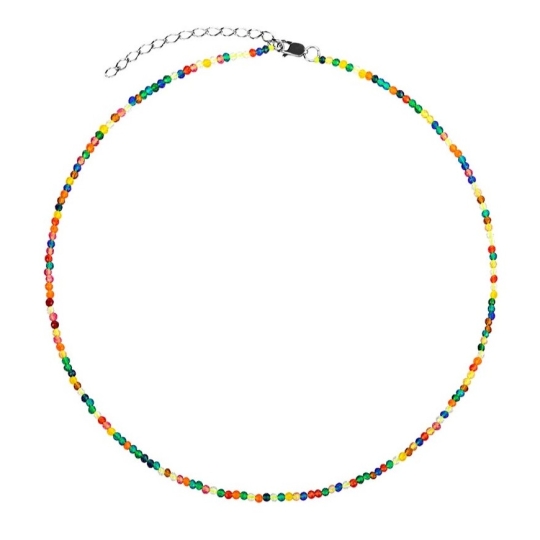 Колье из серебра «Влюбленные» с чёрной эмалью Колье из серебра «Влюбленные» с чёрной эмалью